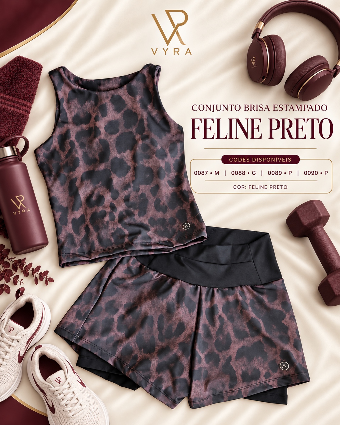 Conjunto Brisa Estampado
